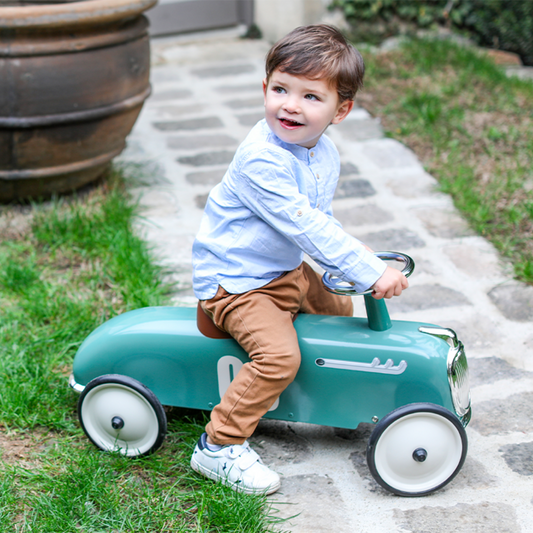 Soft Green Children's Ride-on - Roadsters Collection