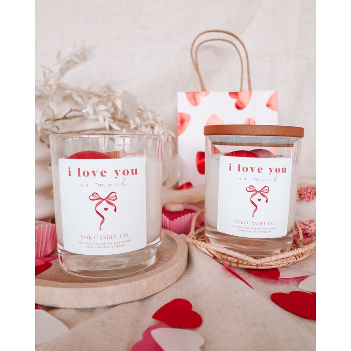 I love you so much - Soy Wax Candle