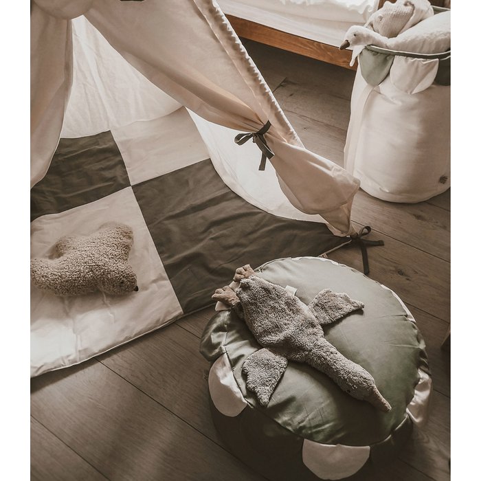 Circus - round pouf for childern