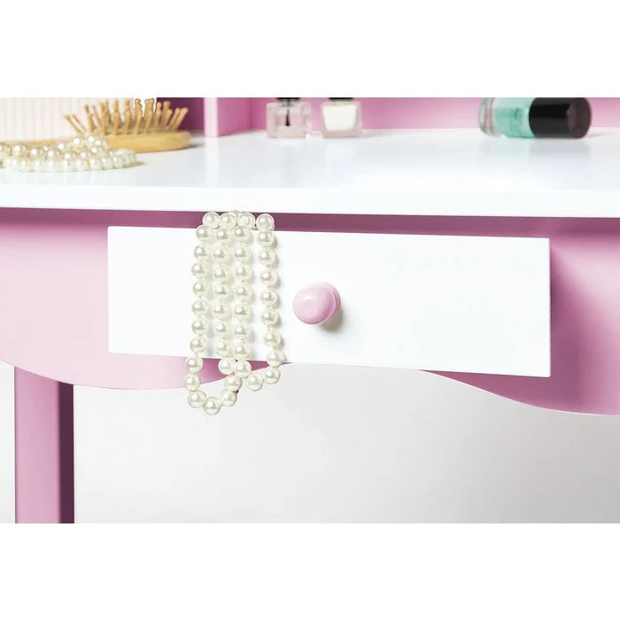 Children´s dressing table 'Jasmin', incl. stool