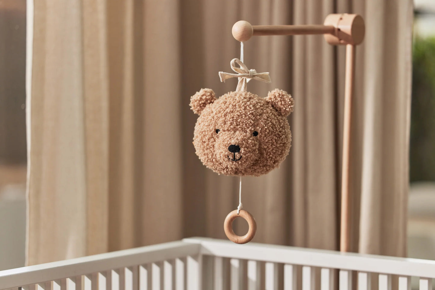 Musical Hanger Teddy Bear Biscuit