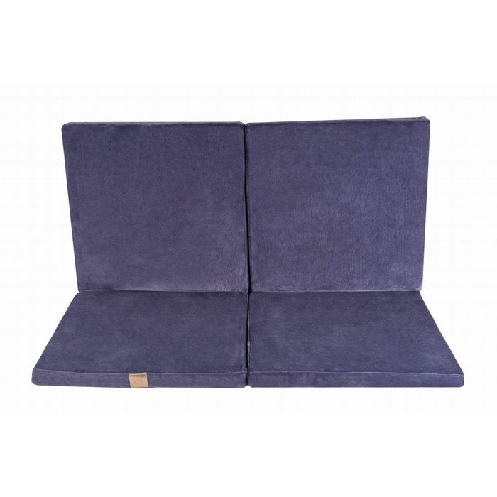 Square play mat - Gray blue