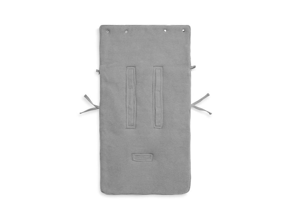 Footmuff for Car Seat Stroller Basic Knit - Stone Grey