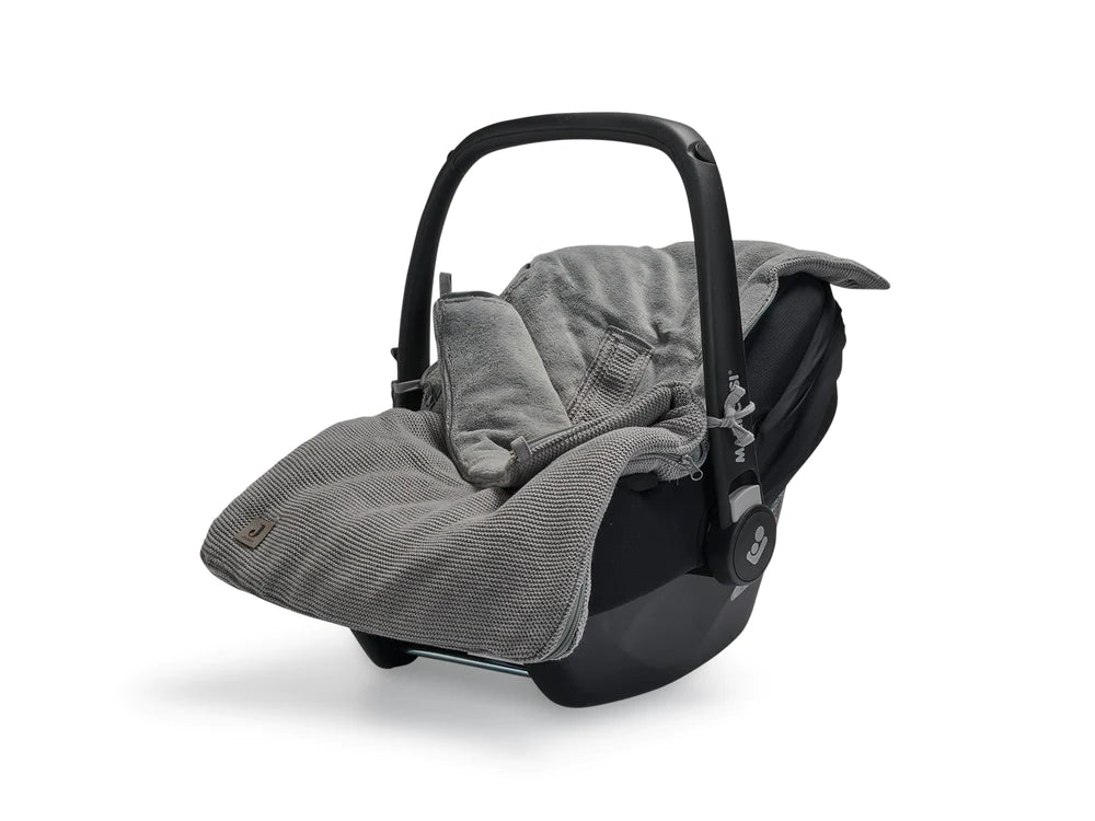 Car Seat Grey Cosy Toes Footmuff For Car Seat Stroller Basic Knit