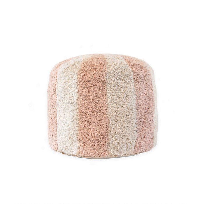 Circus pouf pink Ø45cm H39cm