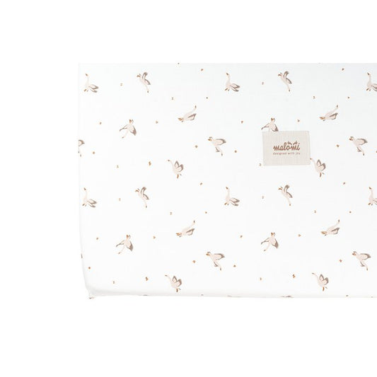 FITTED BEDSHEET - GOOSE (120x60cm)