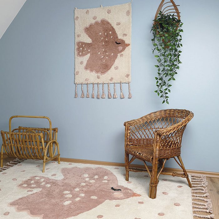 BIRDY children's rug with birds pattern