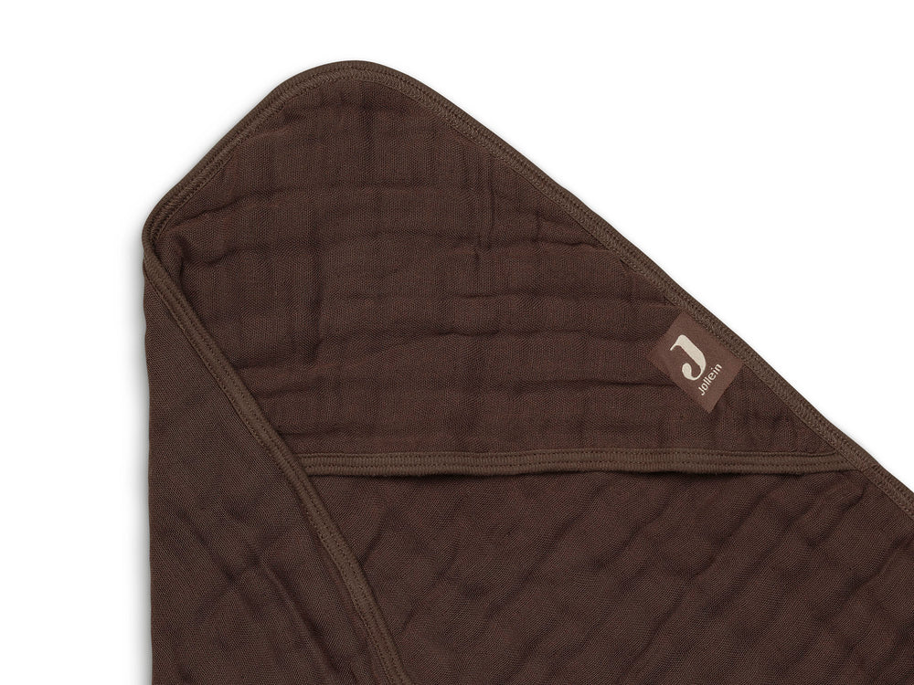 Bathcape Wrinkled Cotton - Chestnut