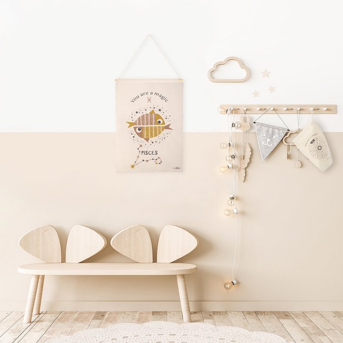 Children's wall art Zodiac signs