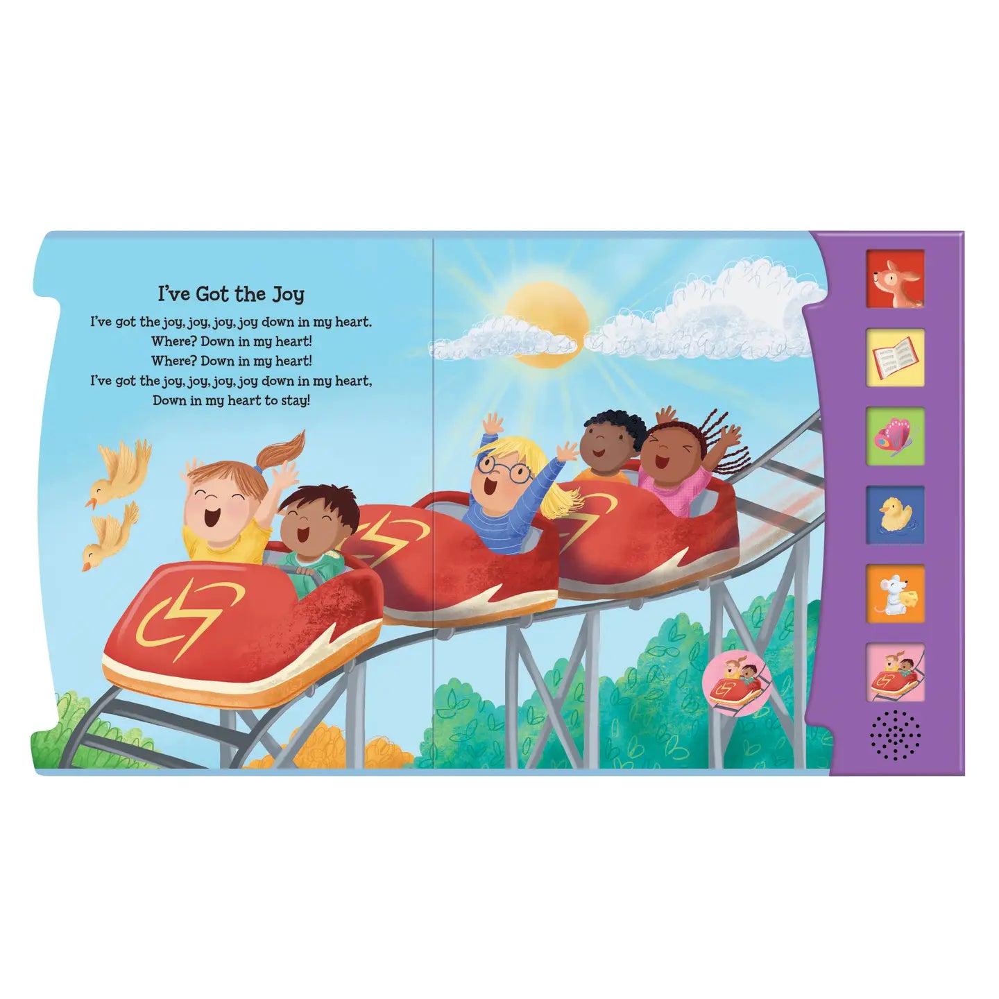 6 Button Sound Book - Jesus Loves Me! - Sing-Along Book