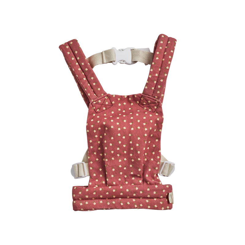 Dinkum Dolls Carrier, sweetheart red