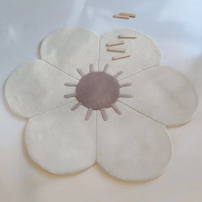 DAISY flower children's rug