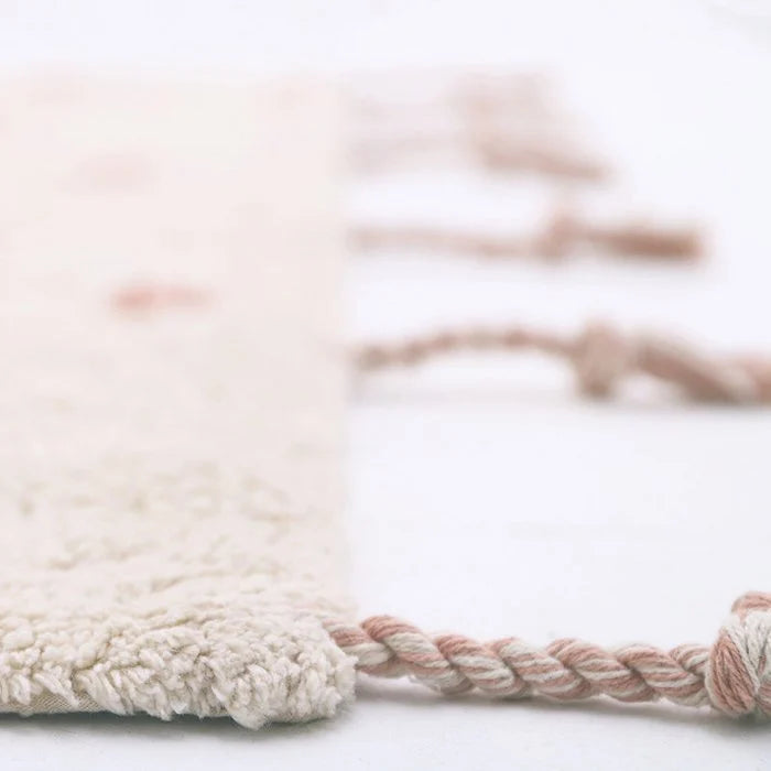 NÜMI Polka Dot children's rug, available in 3 colors