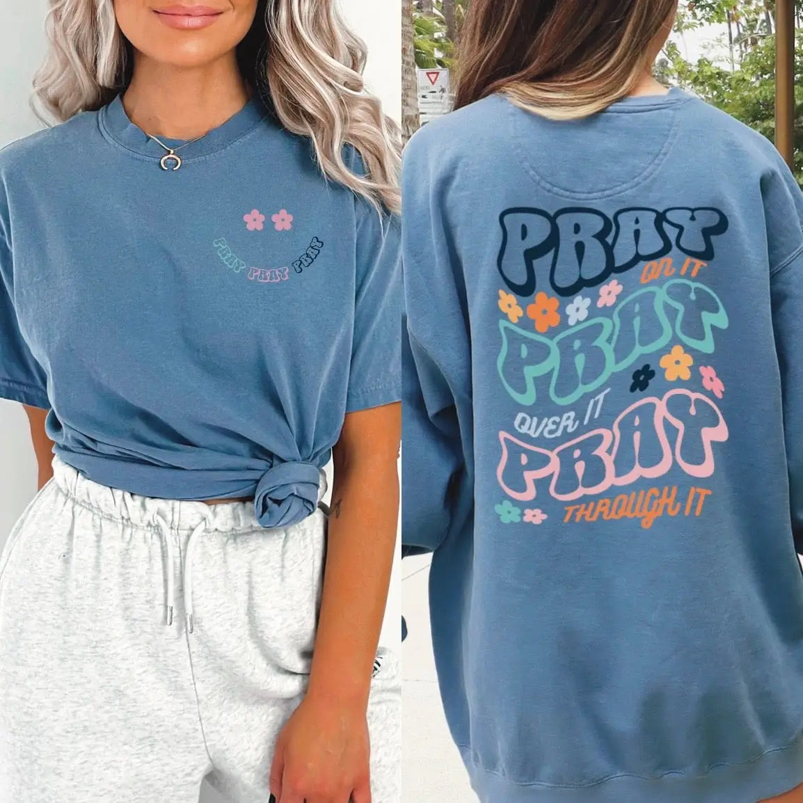 Pray Through It Comfortcolors Tee