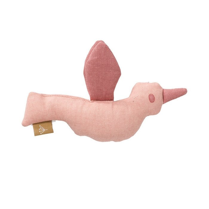 Rattle Little Pink Birdie