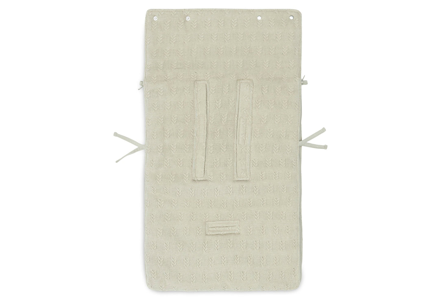 Footmuff for Car Seat Stroller Grain Knit - Olive Green