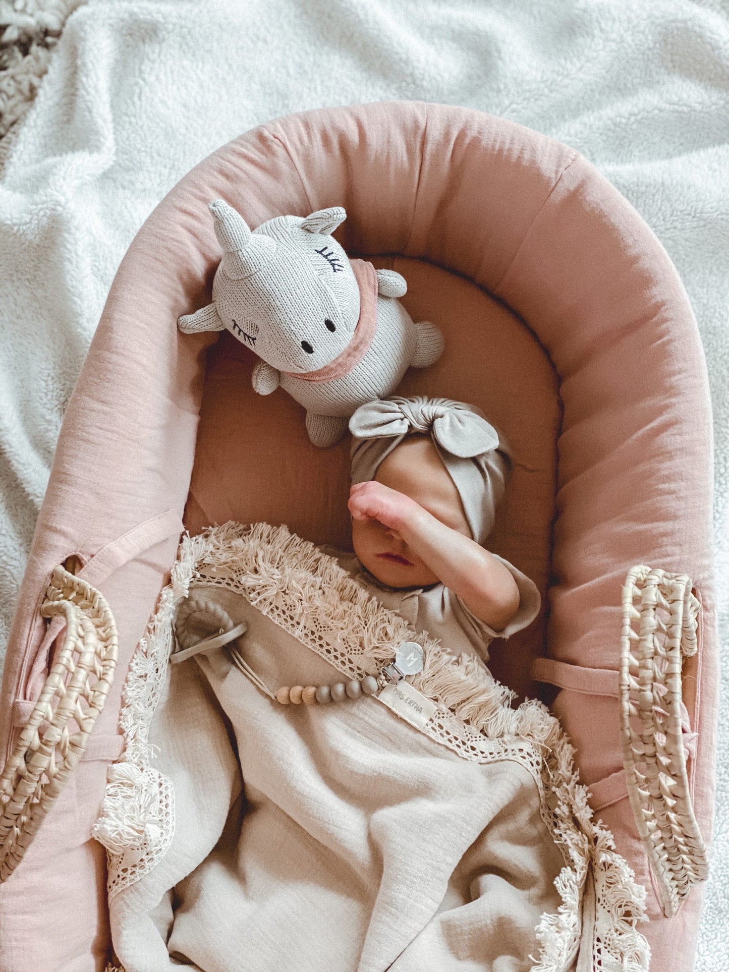 Unicorn Toy and Muslin Blanket Set - Harbor