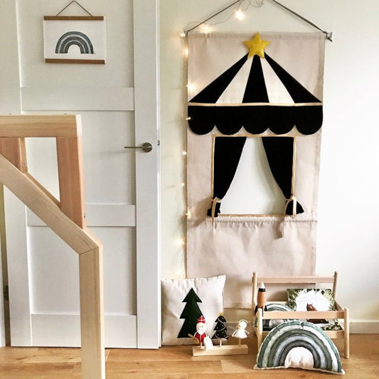 Puppet doorway theatre - Black