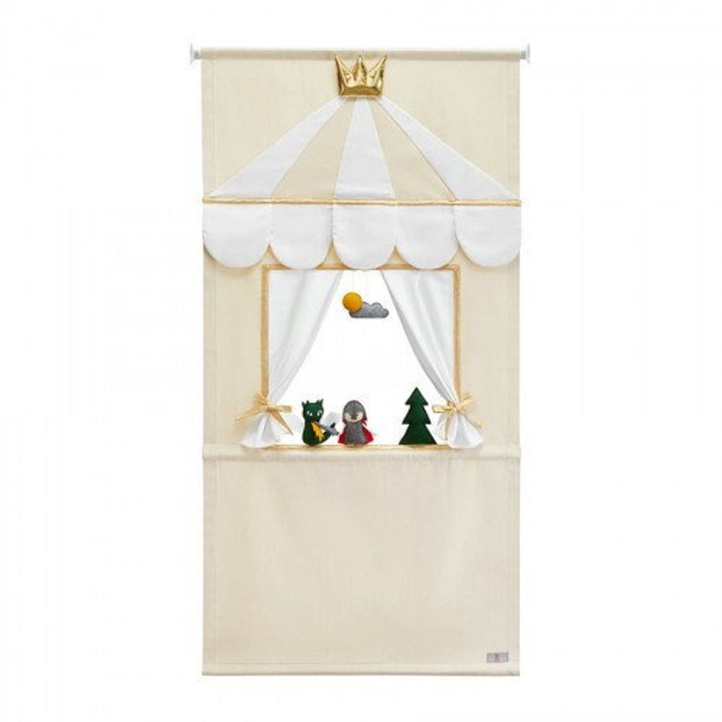 Puppet doorway theatre - White Gold