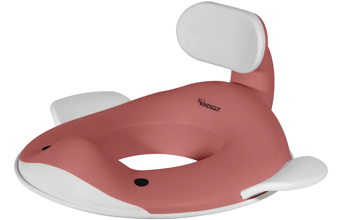 Toilet seat attachment Whale, available in 8 colors
