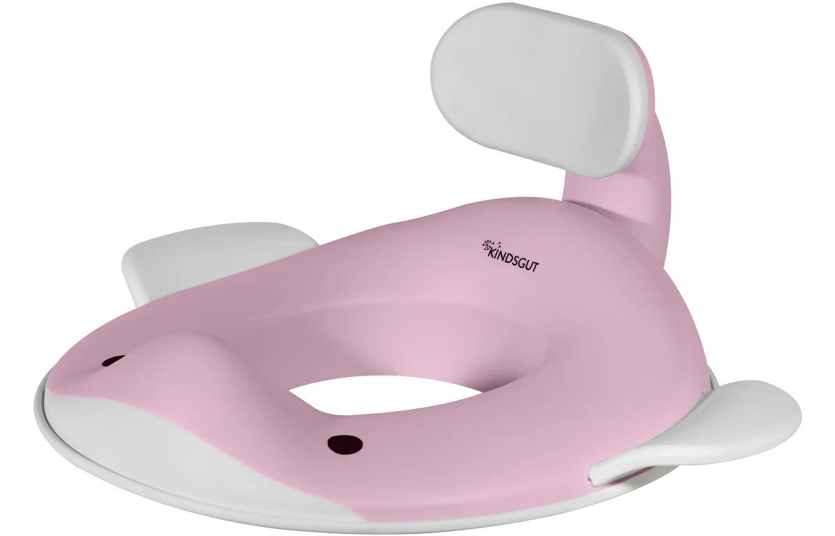 Toilet seat attachment Whale, available in 8 colors