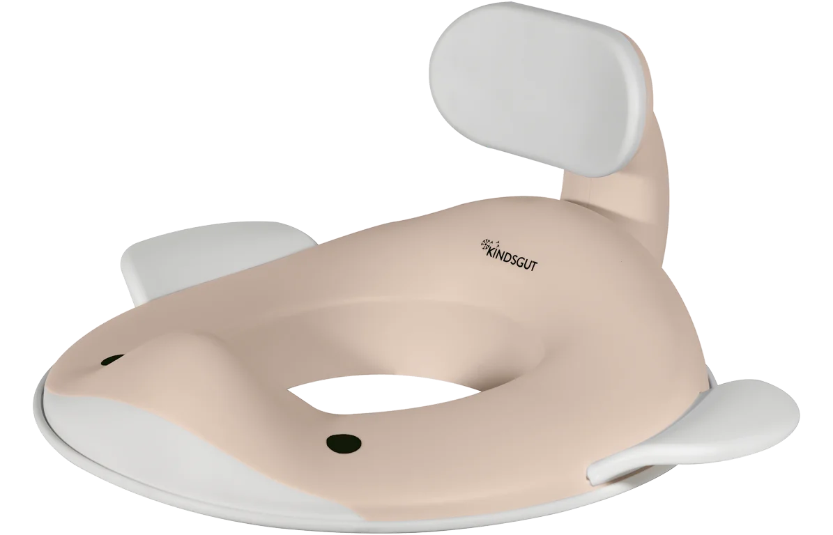 Toilet seat attachment Whale, available in 8 colors