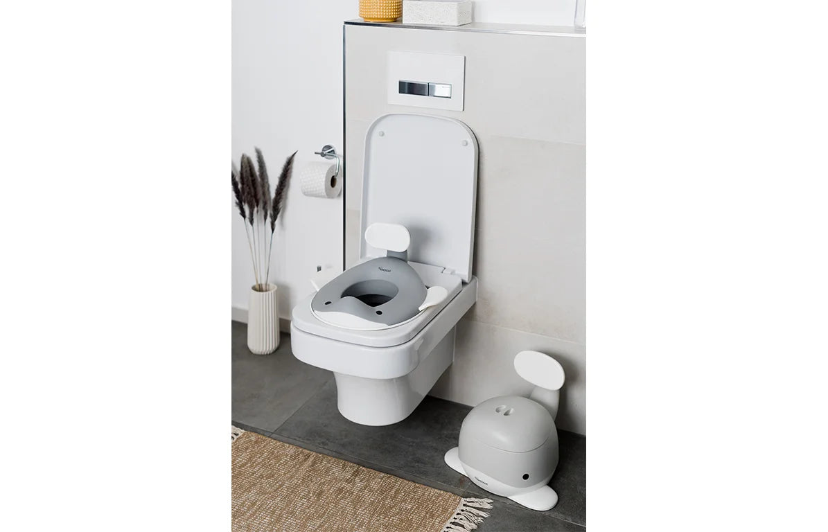 Toilet seat attachment Whale, available in 8 colors