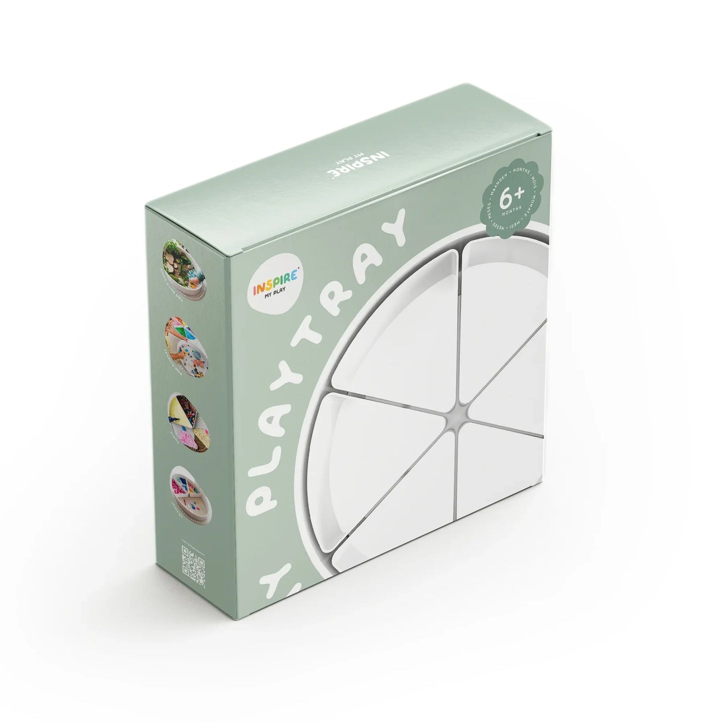 The PlayTRAY - Sensory Play Tray with Removable Compartments & Lid