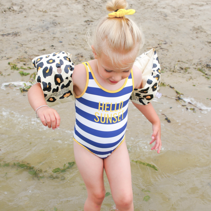 Leopard Print Swim Armbands 2-6 Years