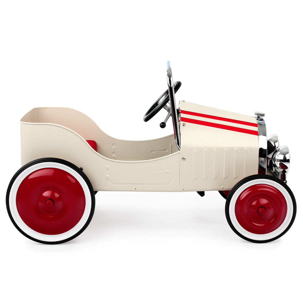 Classic Pedal Car White