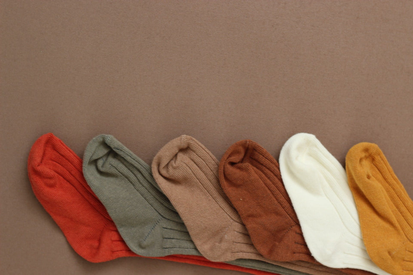 Baby Ribbed Cotton Knee-High Socks