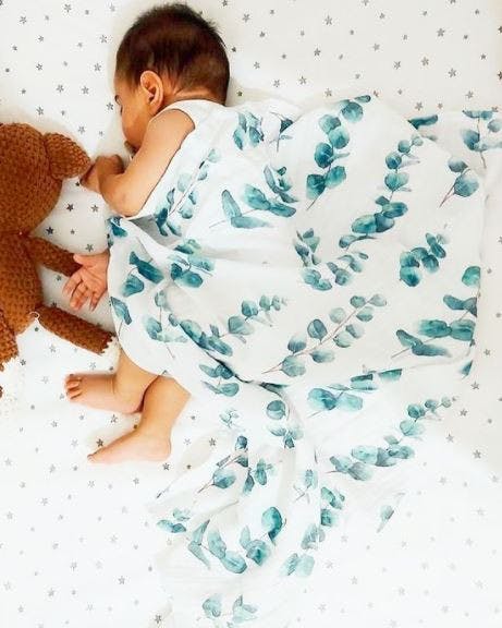 Eucalyptus Muslin Swaddle