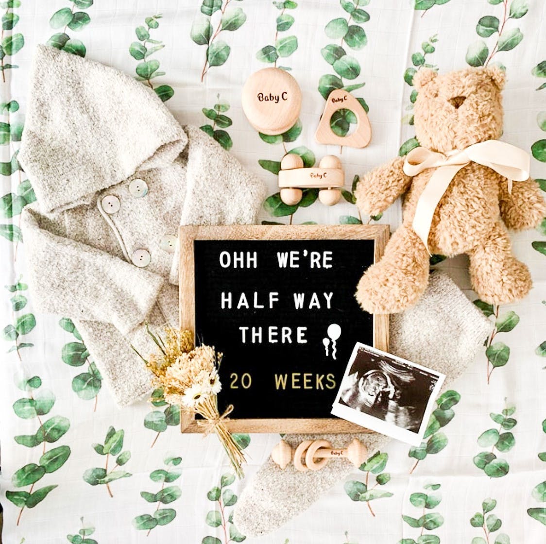 Eucalyptus Muslin Swaddle