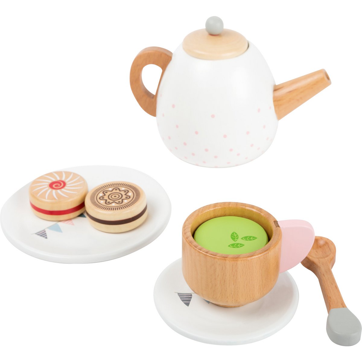 Wooden Tea Party Set