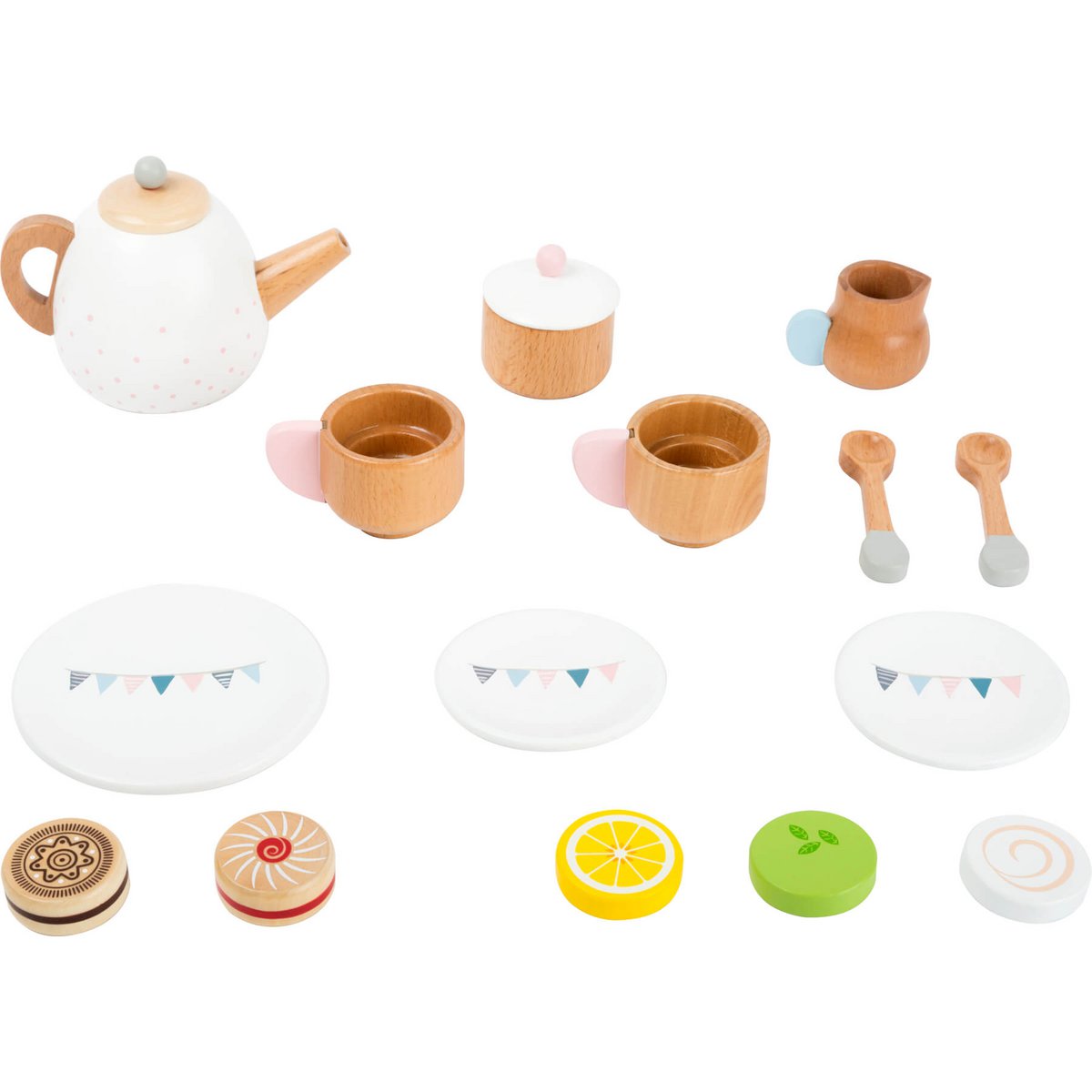 Wooden Tea Party Set