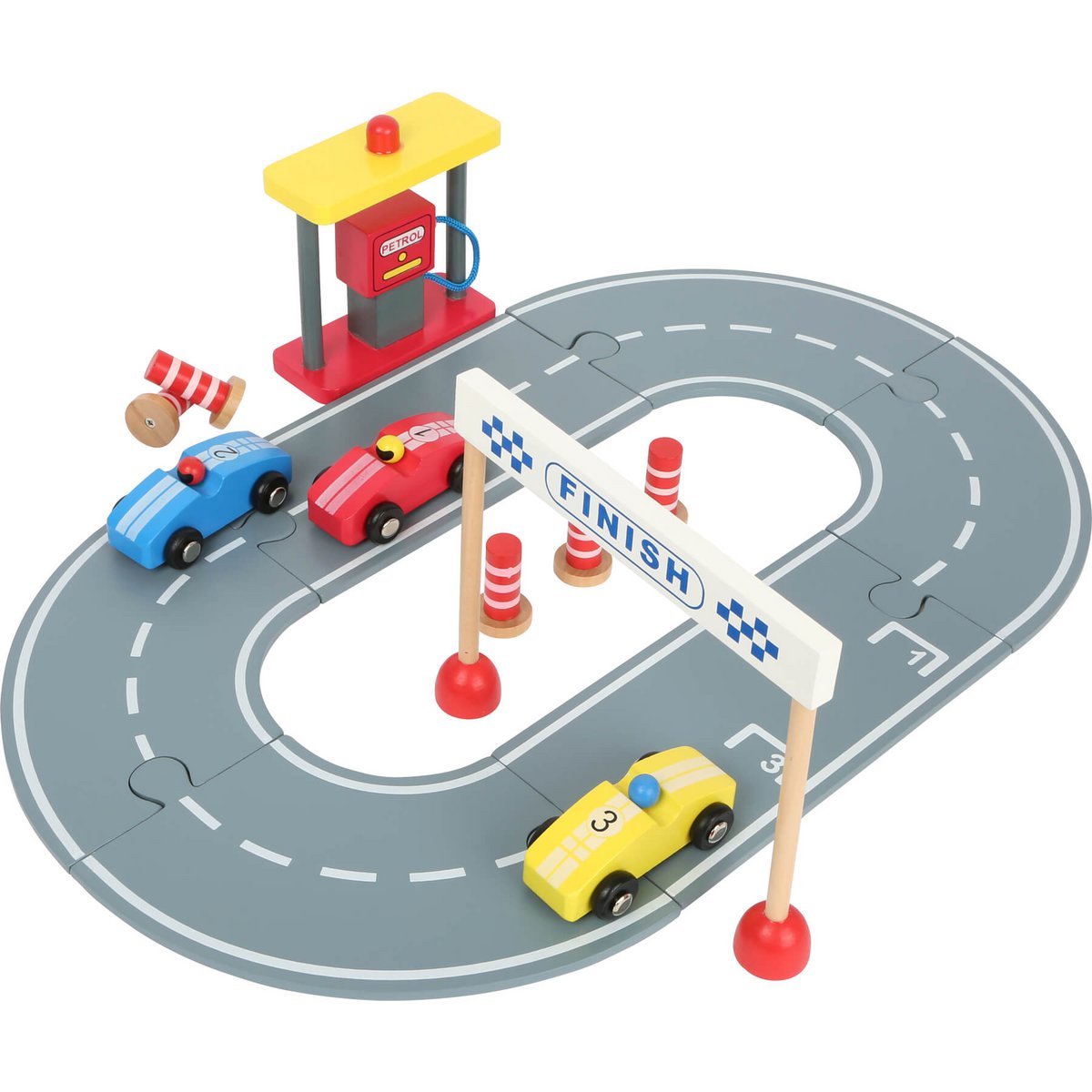 Wooden Car Racing Track