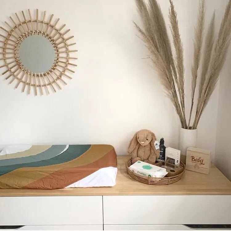 Desert Rainbow Muslin Wrap