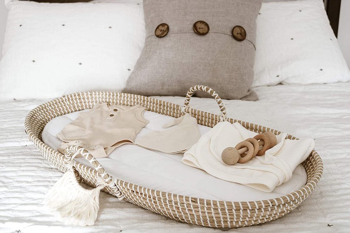 Macrame changing basket Including Mattress