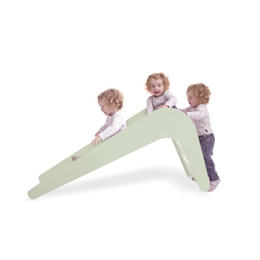 Indoor Children's Slide "Green Owl"