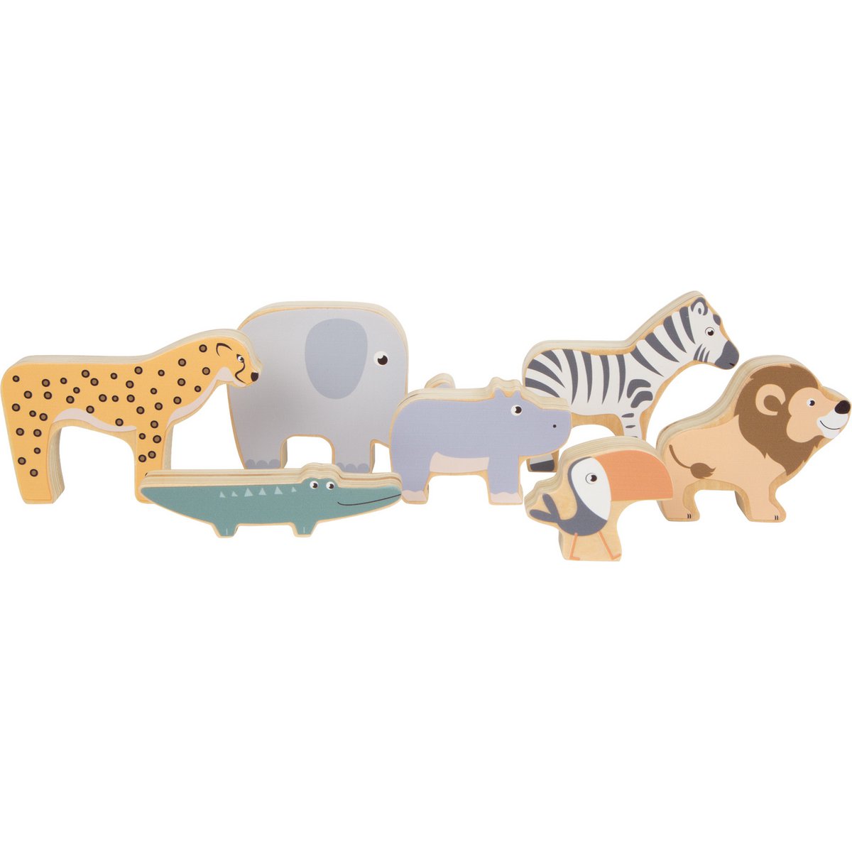 Wooden Stacking Animals Safari