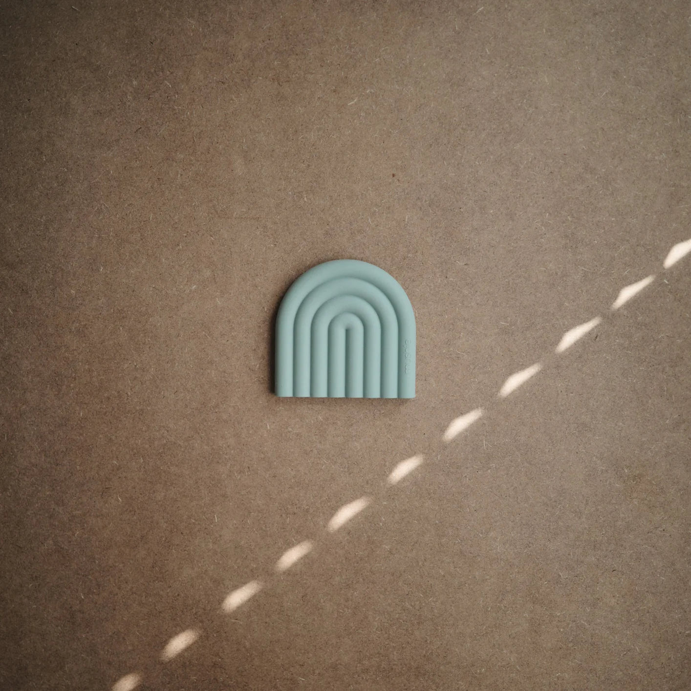 Rainbow Teether - Cambridge Blue