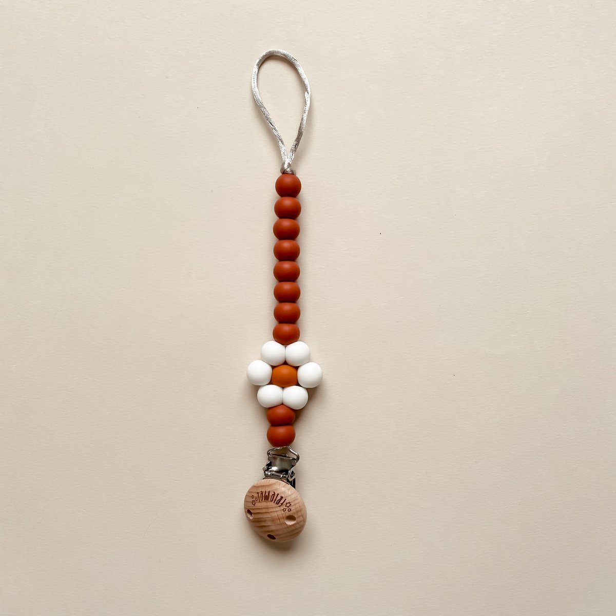 Pacifier clip Daisy