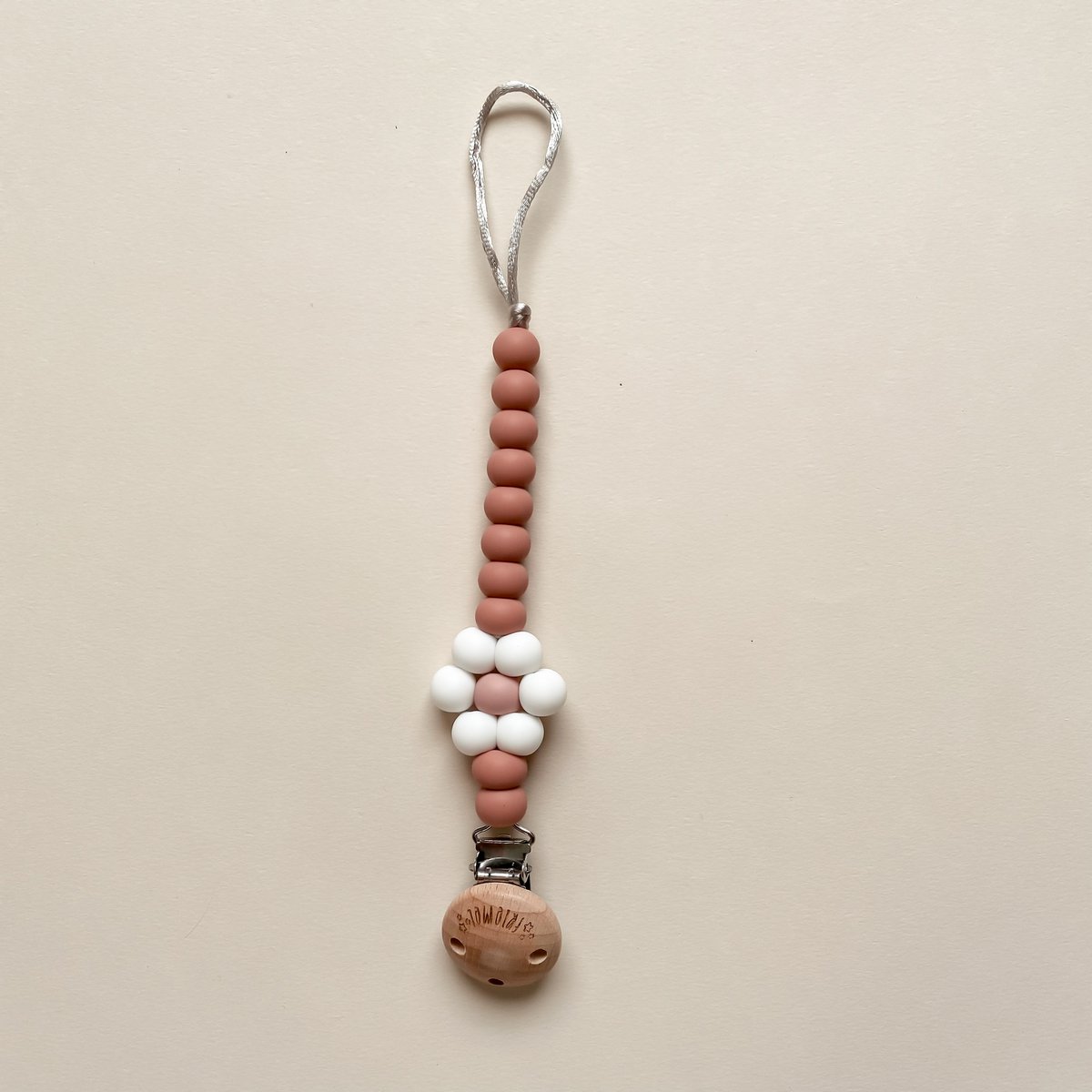 Pacifier clip Daisy