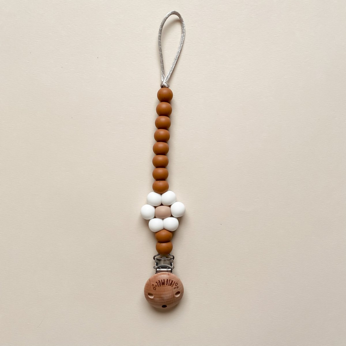 Pacifier clip Daisy