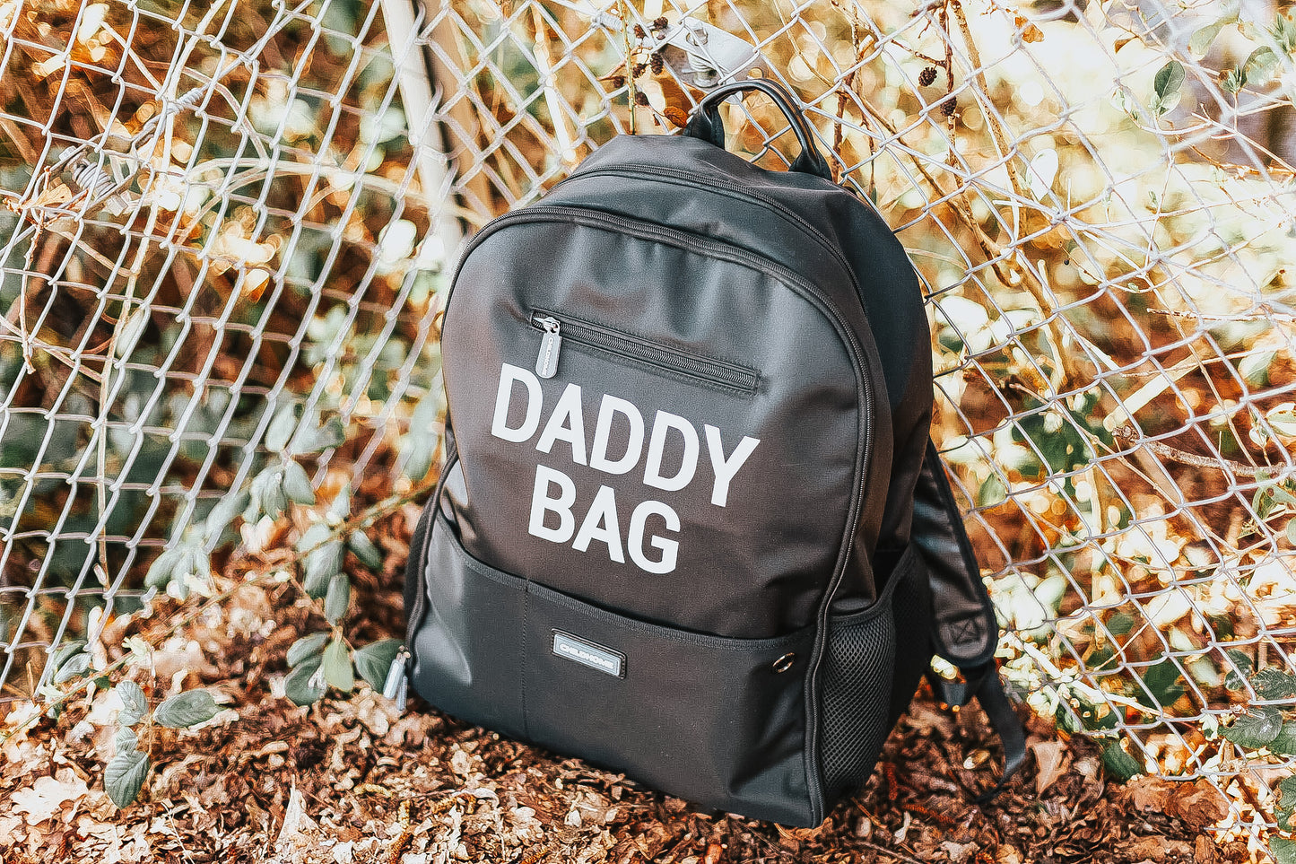 Daddy Bag, Nursery Daddy's Backpack - Black