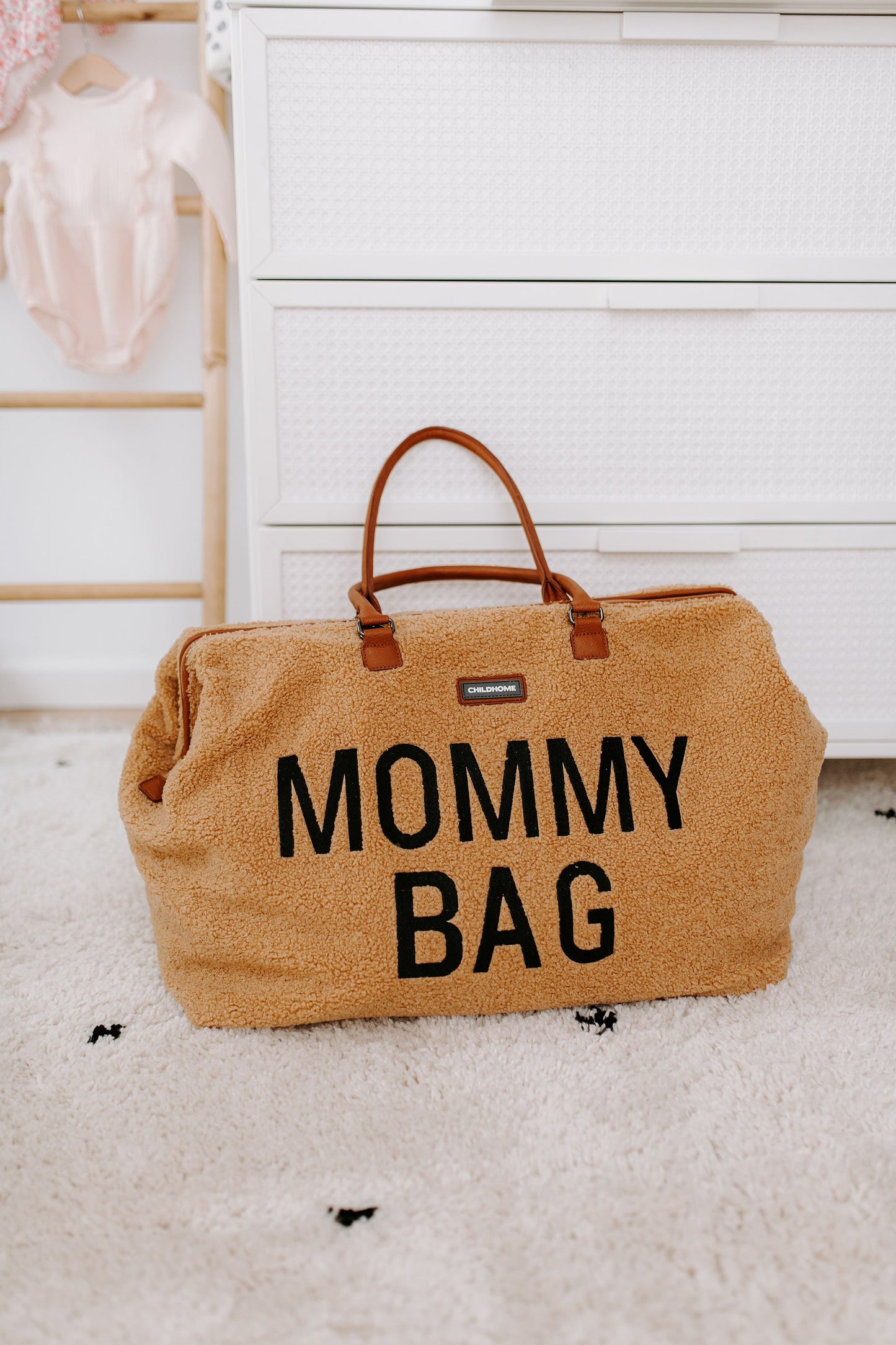 Mommy bag Nursery bag - Teddy brown