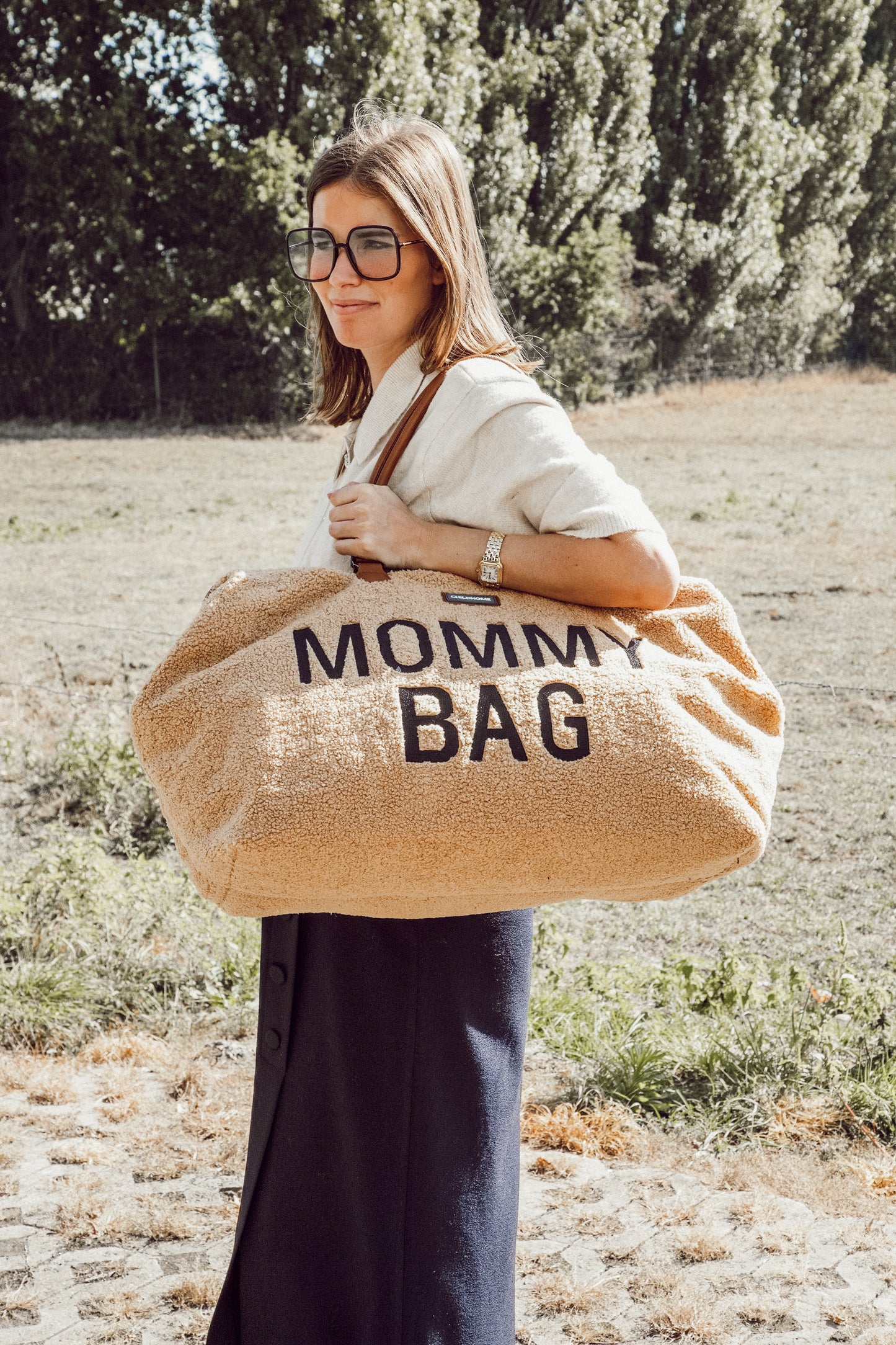Mommy bag Nursery bag - Teddy brown