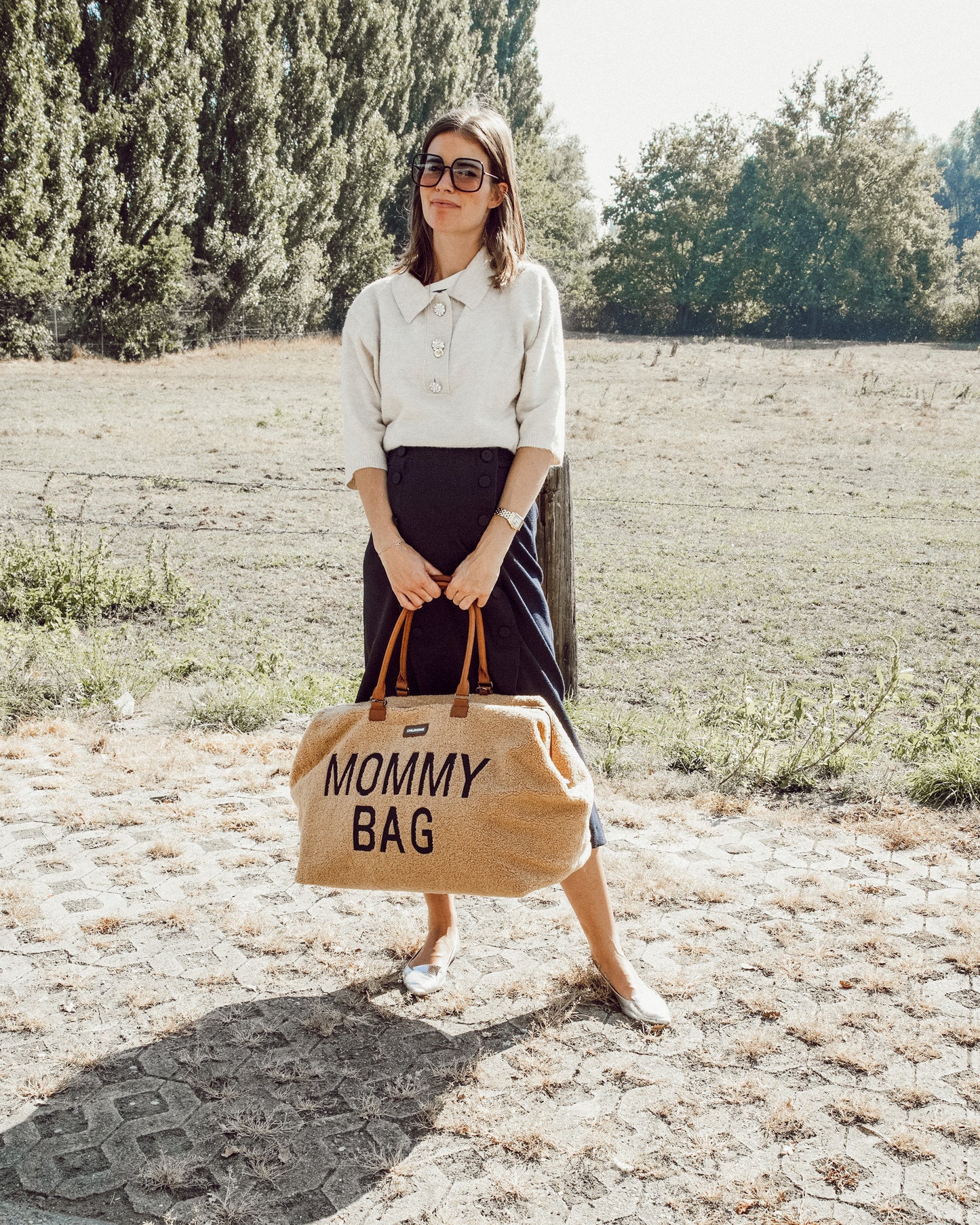 Mommy bag Nursery bag - Teddy brown