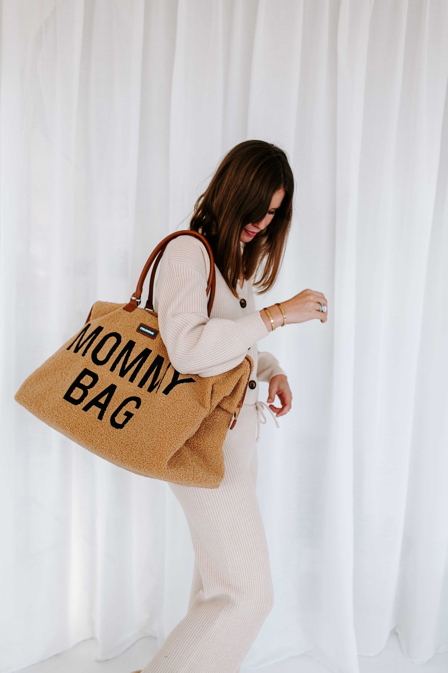Mommy bag Nursery bag - Teddy brown