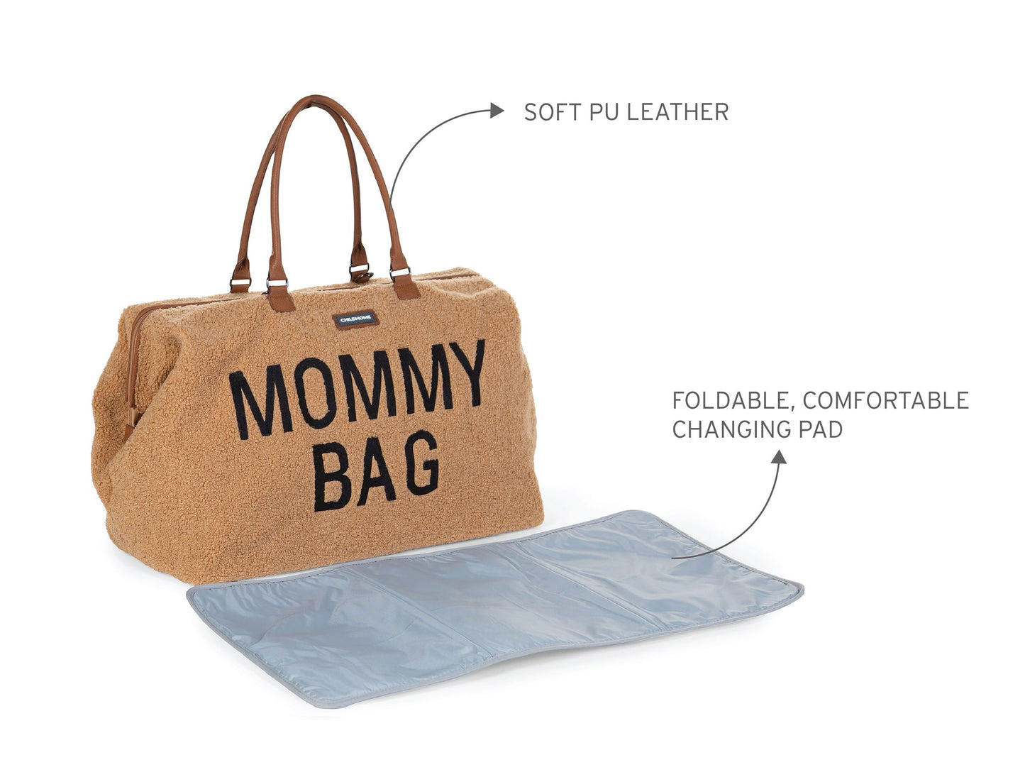 Mommy bag Nursery bag - Teddy brown